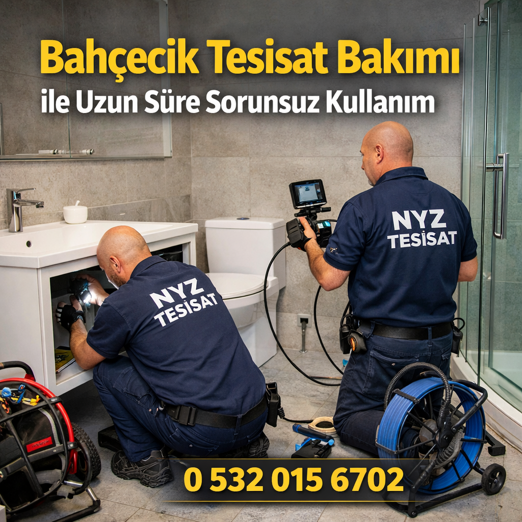 Bahçecik Tesisat Bakımı ile Uzun Süre Sorunsuz Kullanım