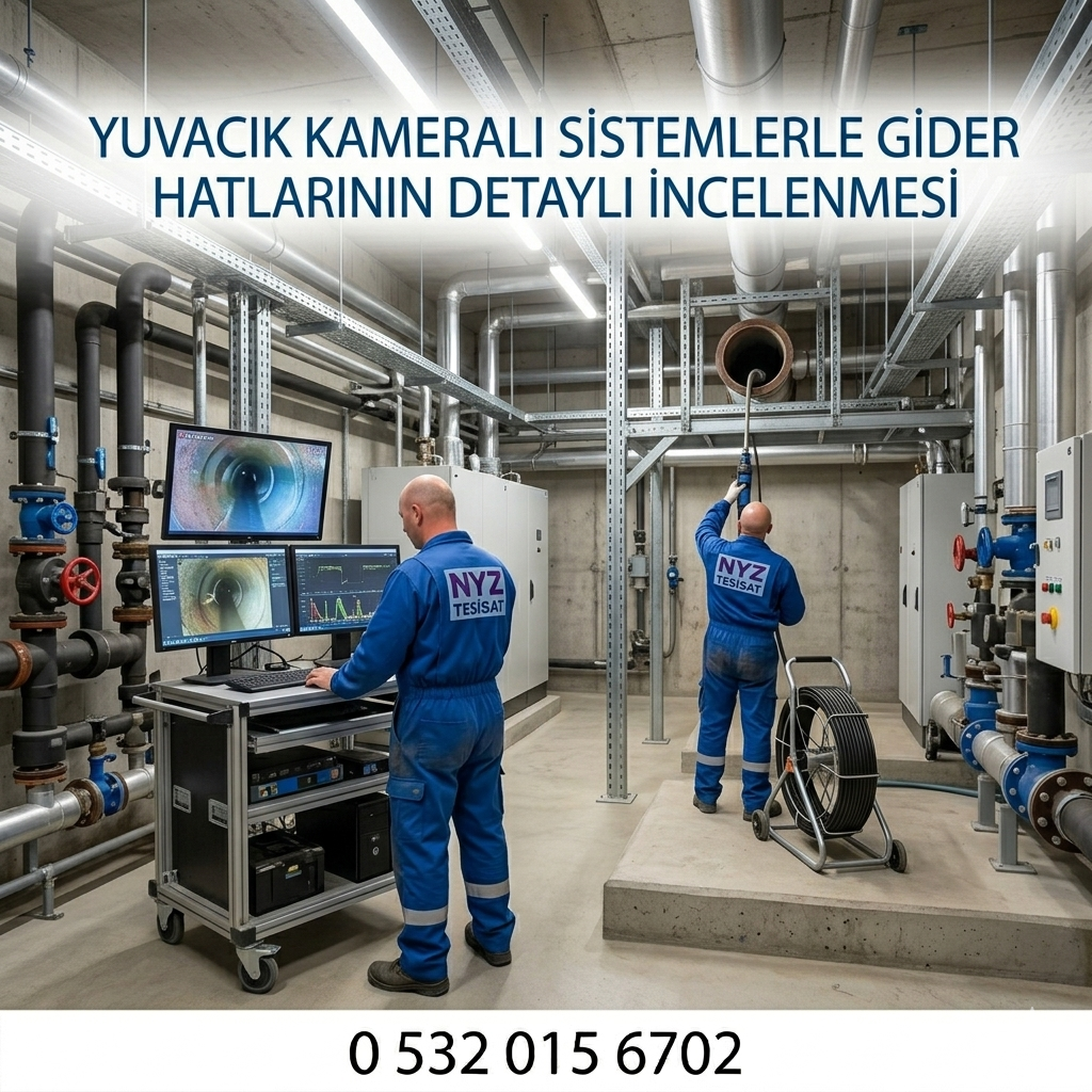 Yuvacık Kameralı Sistemlerle Gider Hatlarının Detaylı İncelenmesi