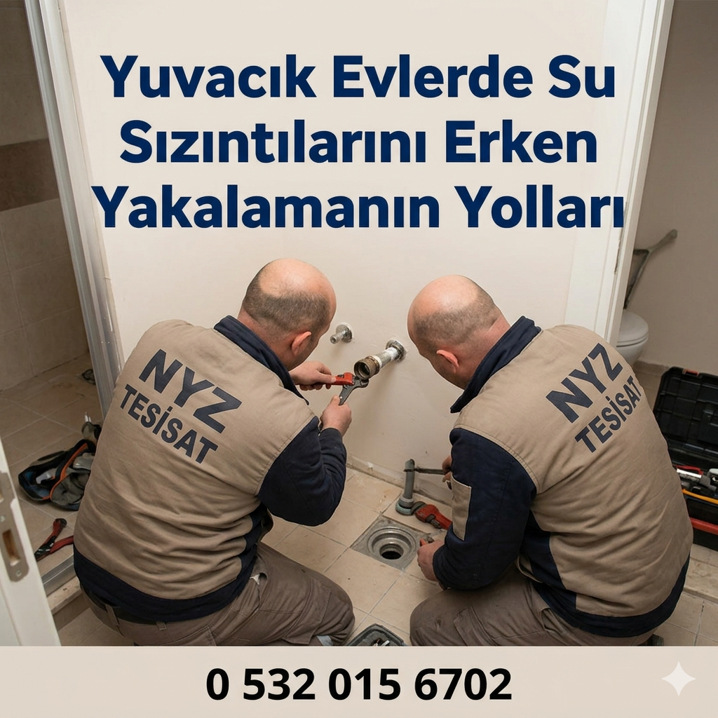 Yuvacık Evlerde Su Sızıntılarını Erken Yakalamanın Yolları