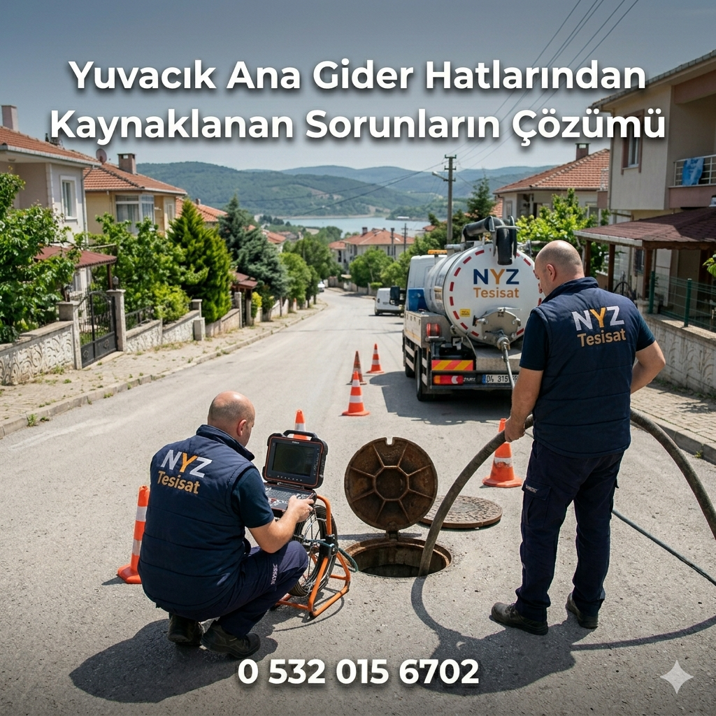 Yuvacık Ana Gider Hatlarından Kaynaklanan Sorunların Çözümü