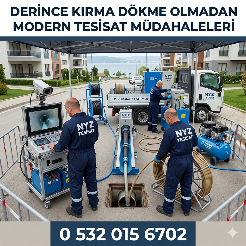Derince Kırma Dökme Olmadan Yapılan Modern Tesisat Müdahaleleri