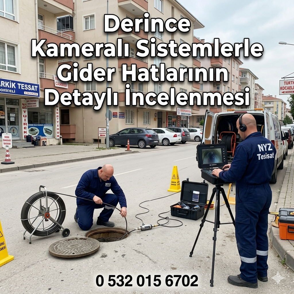 Derince Kameralı Sistemlerle Gider Hatlarının Detaylı İncelenmesi