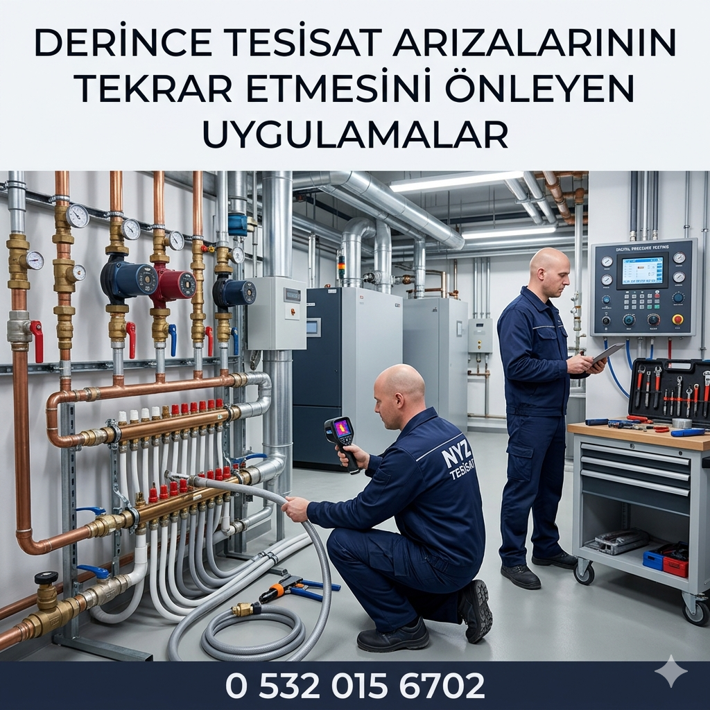 Derince Tesisat Arızalarının Tekrar Etmesini Önleyen Uygulamalar