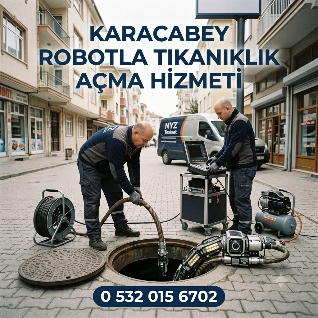 Karacabey Robotla Tıkanıklık Açma Hizmeti