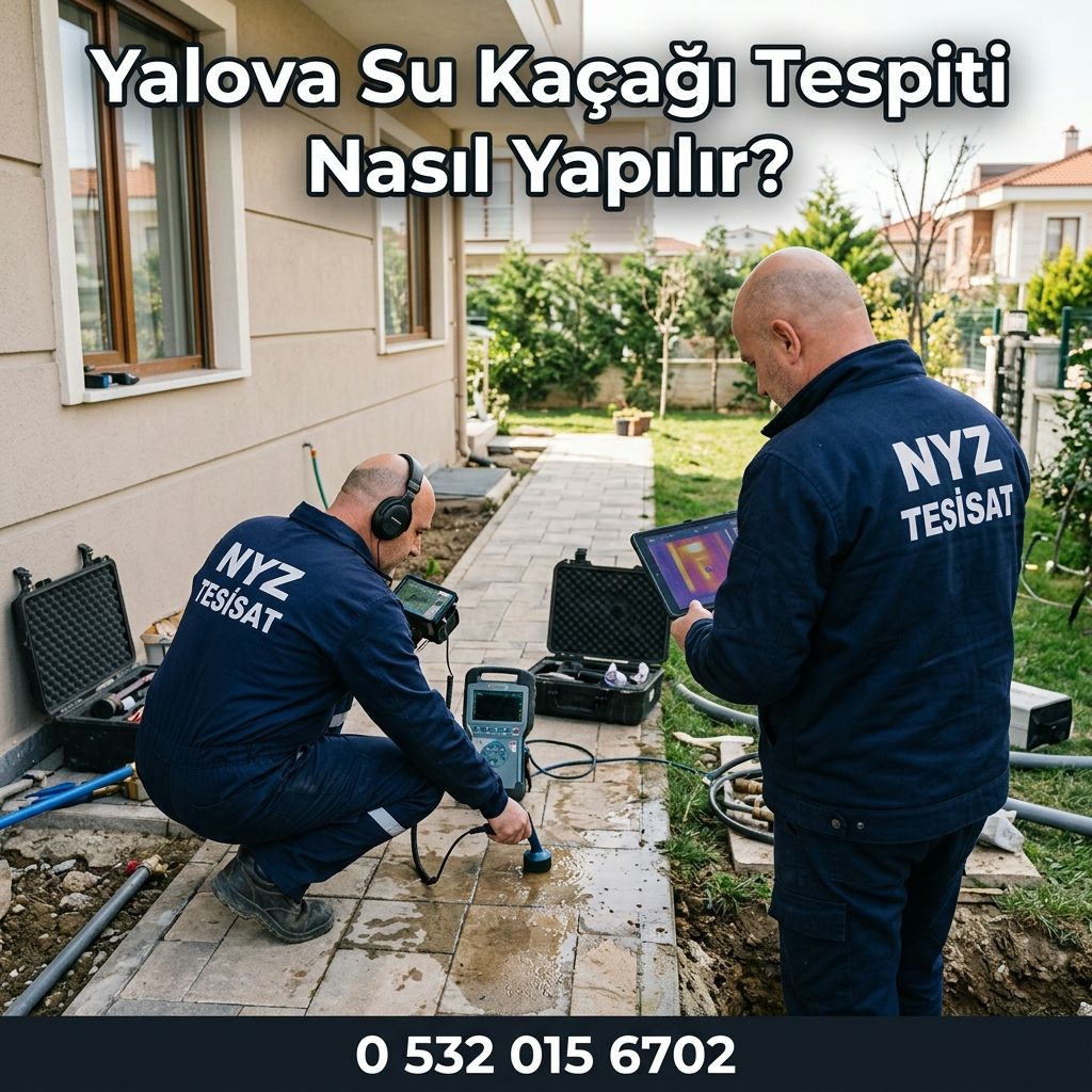 Yalova Su Kaçağı Tespiti Nasıl Yapılır?