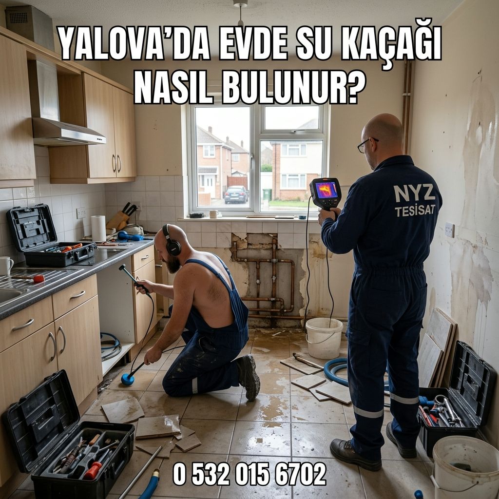 Yalova’da Evde Su Kaçağı Nasıl Bulunur?