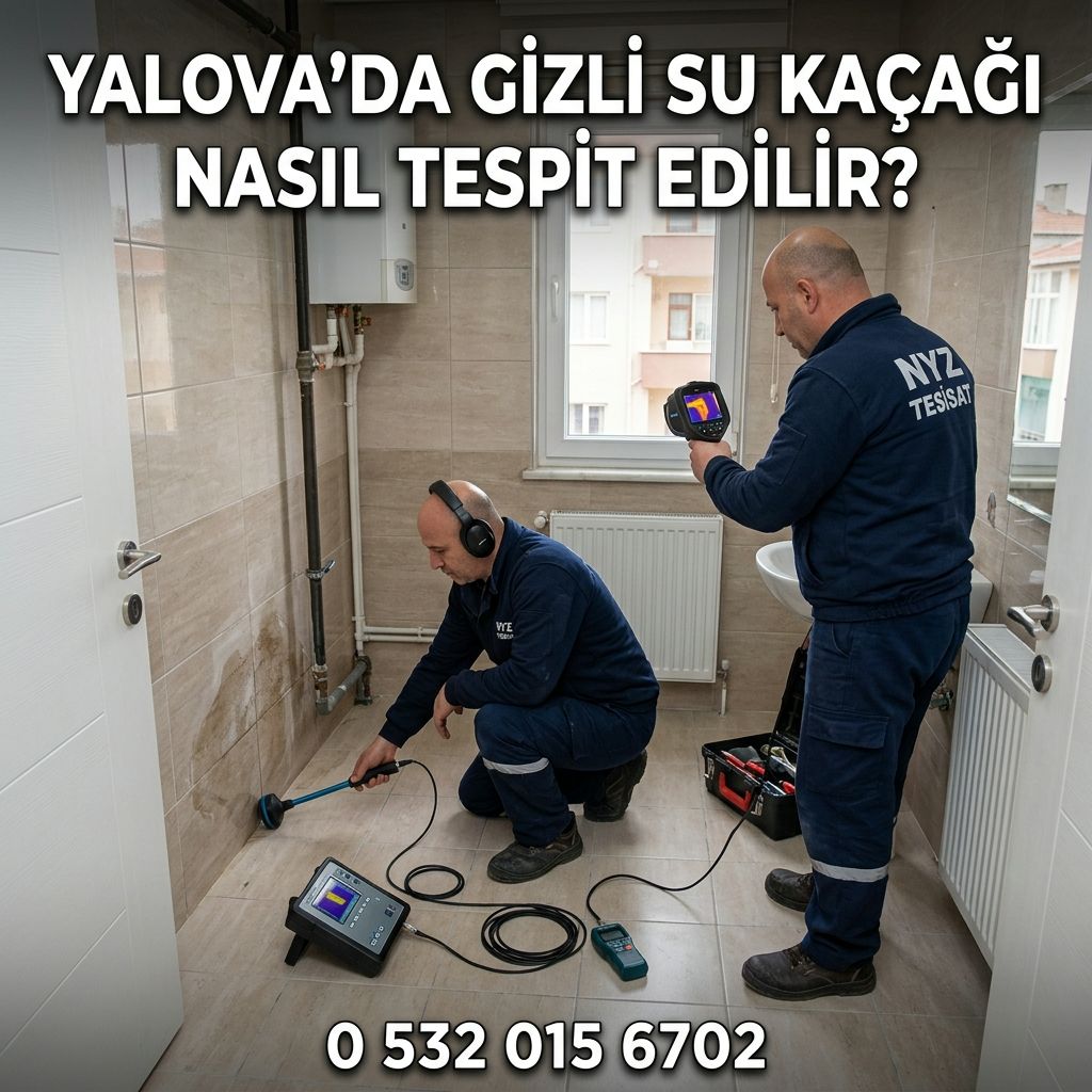 Yalova’da Gizli Su Kaçağı Nasıl Tespit Edilir?
