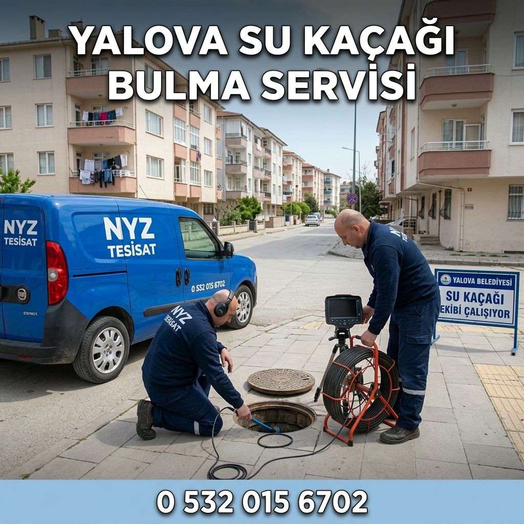 Yalova Su Kaçağı Bulma Servisi