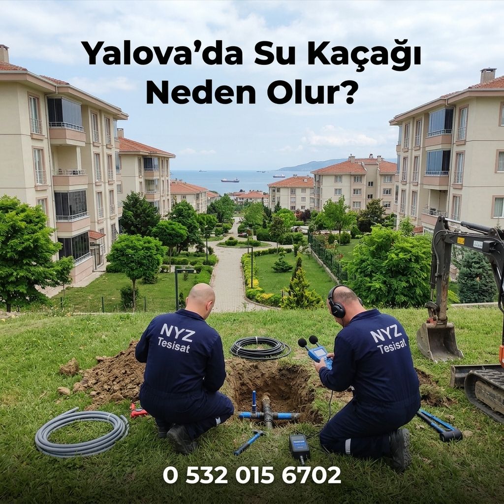 Yalova’da Su Kaçağı Neden Olur?