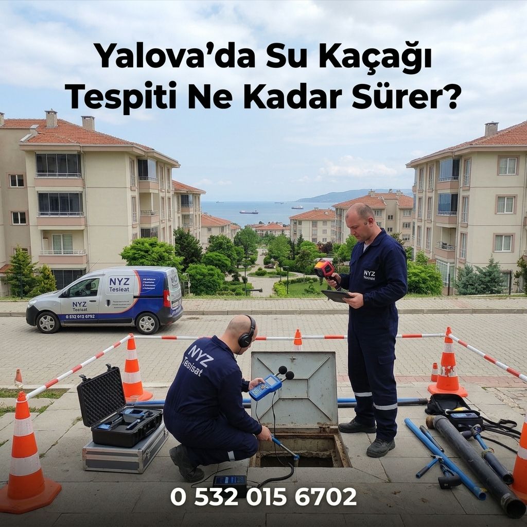 Yalova’da Su Kaçağı Tespiti Ne Kadar Sürer?