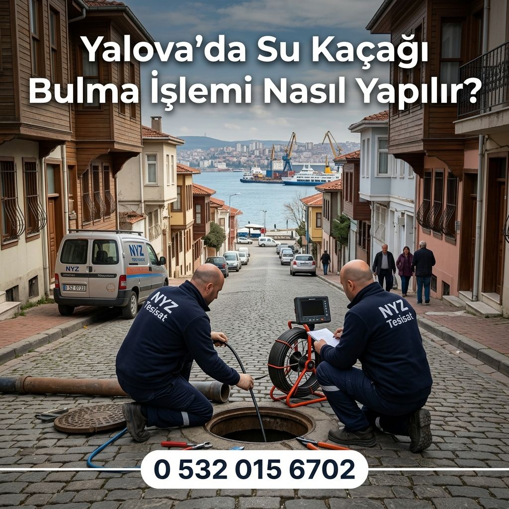 Yalova’da Su Kaçağı Bulma İşlemi Nasıl Yapılır?