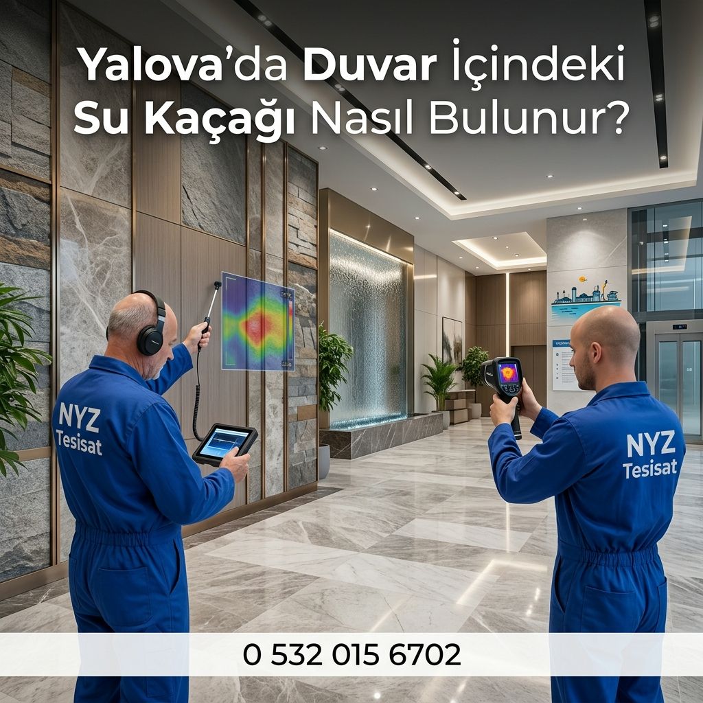 Yalova’da Duvar İçindeki Su Kaçağı Nasıl Bulunur?
