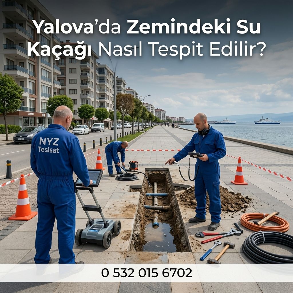 Yalova’da Zemindeki Su Kaçağı Nasıl Tespit Edilir?